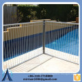 High quality hot dip galvanized used pool fence, cheap pool fence, temporary swimming pool fence